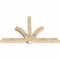 Ekena Millwork Redmond Rough Sawn Timber Gable Bracket, Douglas Fir, 96"W x 60"H x 6"D x 6"F, 15/12 Pitch GBW096X60X0606RED00RDF - alternate 5